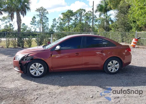 2013 Chevrolet Cruze Ls Auto из США, поврежденный, VIN 1G1PA5SH0D7110452